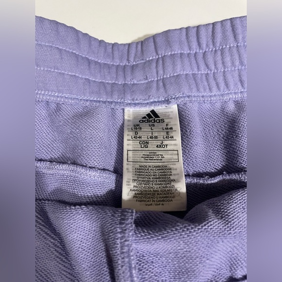 Women’s purple EUC sweat shorts athletic shorts size Large - Picture 4 of 6